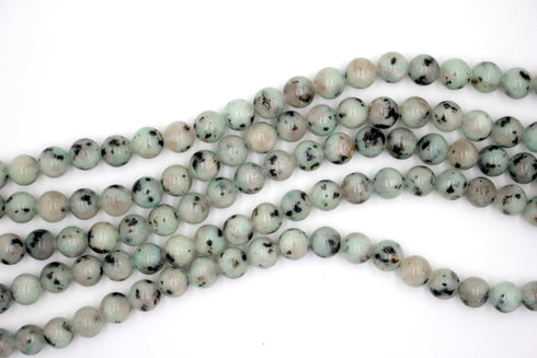 Lotus Jasper Gemstone Beads, 8mm, Round